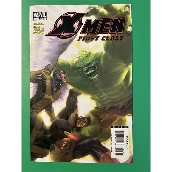 X-Men First Class #5 First Print Marvel Comic (2007) Cyclops Jean Grey Hulk - Picture 2 of 4
